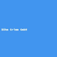 Hersteller: Böhm Grimm GmbH