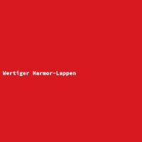 Wertiger Marmor-Lappen