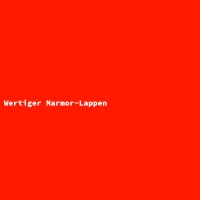 Wertiger Marmor-Lappen